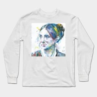 DOROTHEA DIX watercolor portrait Long Sleeve T-Shirt